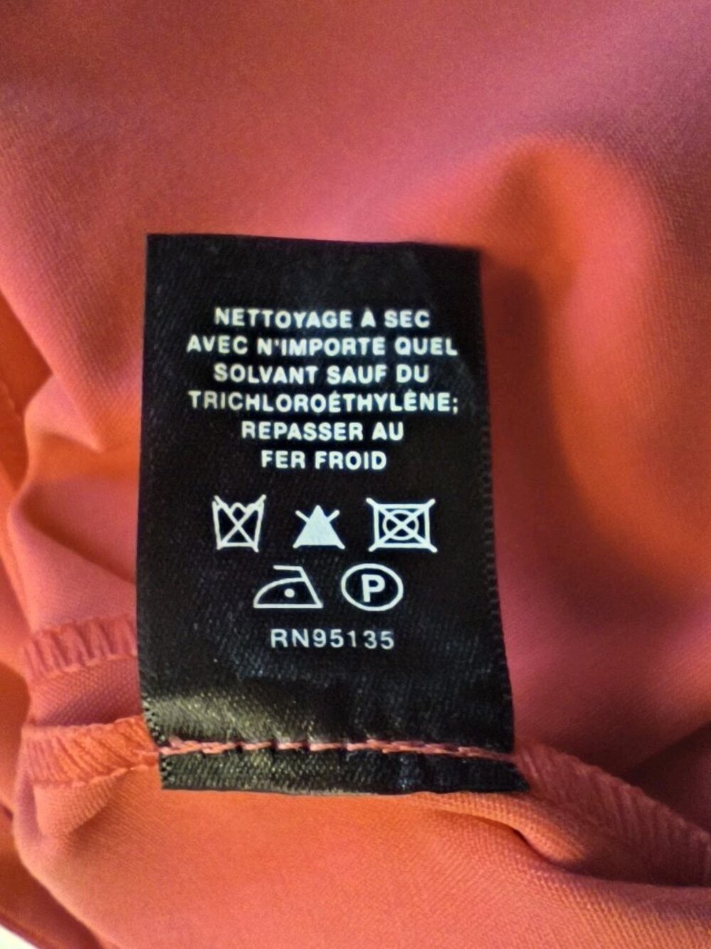 Lafayette 148 New York Lexington Crop Pants Women’s 18W Peach Pink  Zip Stretch - Picture 7 of 9